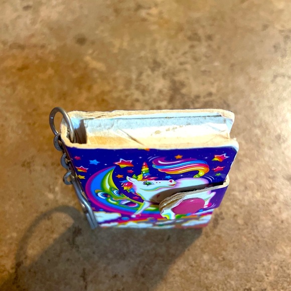 Lisa Frank Mini Notepad Keychain - Picture 2 of 8